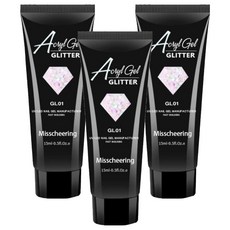 ESTHE HauteZen 亮片延甲膠 15ml, GL01, 3條