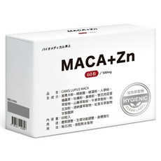 井上生醫 CANIS LUPUS MACA, 60顆, 500mg, 1盒