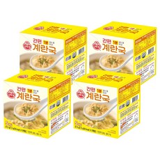 오뚜기 간편 계란국 5개입, 37.5g, 4개