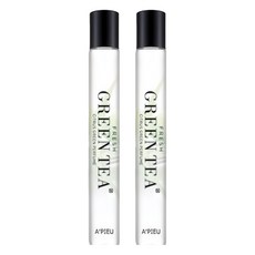 A'pieu 隨身滾珠香水 GREEN TEA Citrus Green Perfume, GREEN TEA 綠茶, 9.5ml, 2件