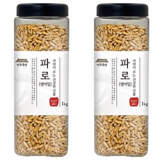 건강곡간 파로 엠머 밀, 1kg, 2개
