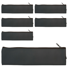 minono 米諾諾 防潑水環保餐具袋 26 x 7.5cm, 顏色隨機, 6個