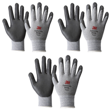 쓰리엠 컴포트 그립 글로브 터치, Melange Gray, 3개