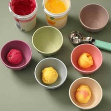 zuperzozial 素色兒童碗 6入, 象牙白+綠色+灰色+藍色+粉色+紫色, 1組