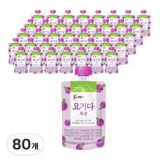 풀무원 풀스케어 요거다 푸룬, 100ml, 80개