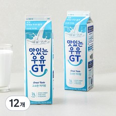 남양유업 맛있는우유GT 고소한 저지방우유, 900ml, 12개