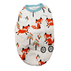 SassyDog 寵物保暖衣, 狐狸腳踏車, 2件