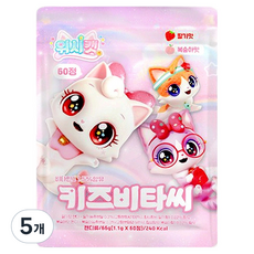 Wish Cat 維他命 60入, 66g, 5個