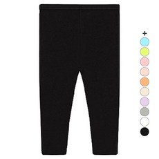 Uni FRIend 童款基本40支彈力棉七分內搭褲