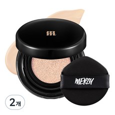 머지 더 에어리 씬 커버 쿠션 파운데이션 13g, AC1 아이보리, 2개