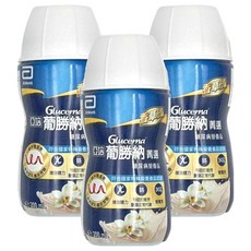 Abbott 亞培 Glucerna 葡勝納 SR 糖尿病營養品 香草味, 200ml, 3瓶