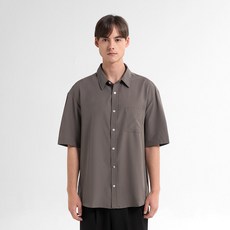 JHSTYLE 男士透氣涼感短袖襯衫 JMROK008