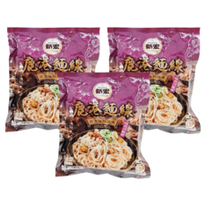 新宏 鹿港麵線 紅蔥油酥風味, 105g, 3包