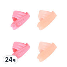 GGOSA 握筆輔助器 貓頭鷹款, 粉色, 24個