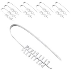 WELLTIUM 洗衣機內部縫隙清潔刷, 白色, 10個