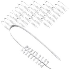 WELLTIUM 洗衣機內部縫隙清潔刷, 白色, 30個