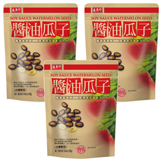盛香珍 特級醬油瓜子, 180g, 3個