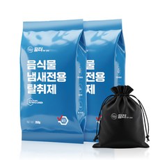 필터포유 음식물 처리기 필터 리필 숨쉬는 탈취 활성탄 + 다용도 파우치 세트, 비코 (BEECO)