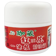Li 珈葳 紅頂花精油霜 熱, 1入, 1罐