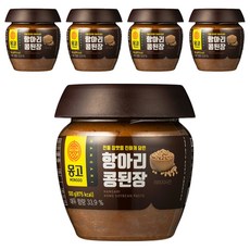 MONGGO FOODS INC. 甕裝黃豆大醬, 500g, 5個