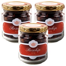 areumdre 玫瑰果茶 罐裝, 35g, 1罐, 3罐