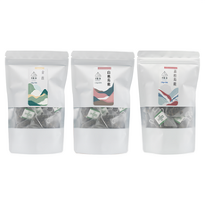 SAN GA 三尬包 果香特調及原茶組合包 白桃烏龍+荔枝烏龍+金萱, 2.8g, 45入, 1組