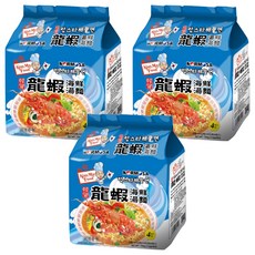 KORMOSA 韓寶 龍蝦海鮮麵 Set, 活跳龍蝦與多種海鮮熬製湯頭, 彈牙麵條Q彈, 12包