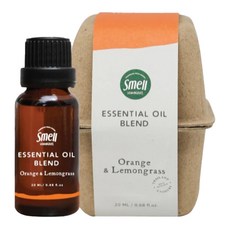 Smell Lemongrass 香氛精油 柑橘&檸檬草 精油混合, 2瓶, 20ml, 1瓶