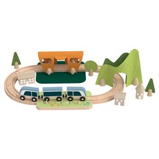 Classic WORLD 客來喜 噗噗小火車套組 50618 40片, 混和顏色, 1套