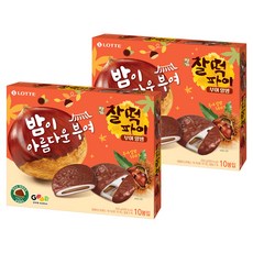 LOTTE 樂天 名作年糕派 扶餘栗子, 250g, 2個