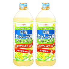 NISSIN 日清 OilliO 油菜籽油 日本原裝進口, 900g, 2瓶