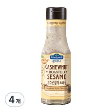 폰타나 캐슈넛 참깨 드레싱, 260g, 4개