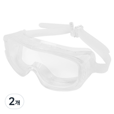 OTOS 矽膠安全護目鏡 S-6100, 2個, 透明色