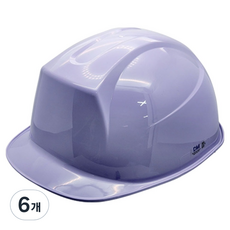 동명 안전모 신투구형 ABE등급 DMS-M-3001, 라이트퍼플, 6개