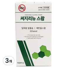 삼현제약 써지 리뉴 스왑, 3개, 100매입