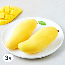 태국 마하차녹 망고 2입 XXL, 3개, 1kg