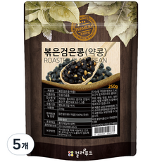 顏色食物烤黑豆, 250g, 5包