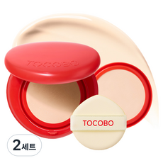 토코보 애플 듀이 핏 쿠션 본품 15g + 리필 15g 세트, 2세트, 17 클라우드