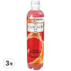 CASCADE ICE 氣泡飲料 葡萄柚, 509ml, 3個