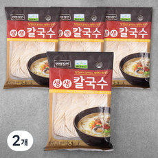 칠갑농산 생생칼국수 4개입, 1.6kg, 2개