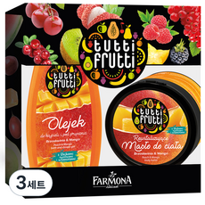 파모나 피치 망고 바디케어 2종 선물세트, 3세트