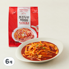 농업회사법인 한둘푸드 주식회사(지점) 쫄깃 두부 떡볶이 오리지널 2인분, 320g, 6개