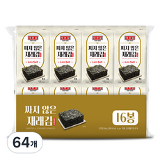 대천김 짜지 않은 재래김 C1128-K, 4g, 64개