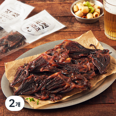 한봉씩 개별 포장된 통다리 꽃징어, 2개, 200g(10미)