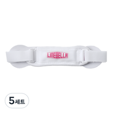 라인벨라 LK-BAND 슬개건 보호대 화이트 2개입, 5세트