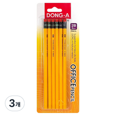동아 오피스 연필 2B, 18개, 흑색