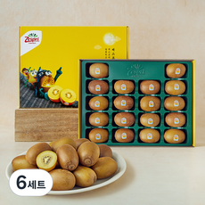 제스프리 썬골드키위 선물세트, 2.7kg 내외(점보), 6세트