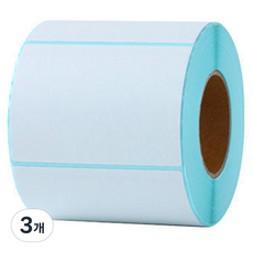 Sunjam 印表機用感熱標籤紙 70 x 50 mm, 3個, 500格