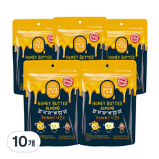 넛츠랩 허니버터 아몬드, 120g, 10개