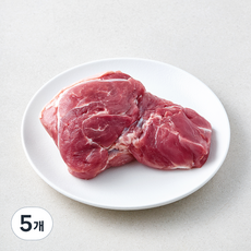 몬트락 무항생제 인증 제주 돼지 사태 수육용 (냉장), 5개, 500g